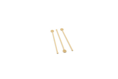 Cocktail-Rührstab Bambus "curly" 165 mm