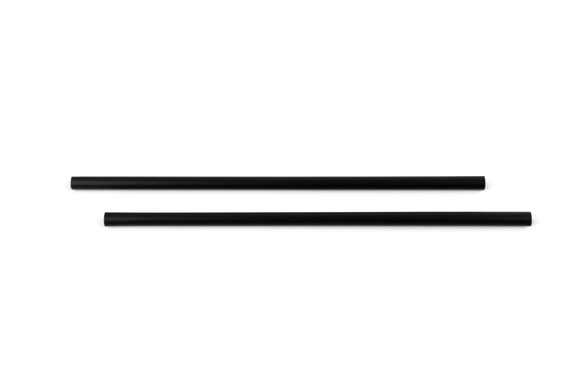 Fibratech drinkrietje zwart ø 6 mm / 20cm