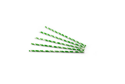 Trinkhalm Papier Palmblatt ø 6mm / 24cm