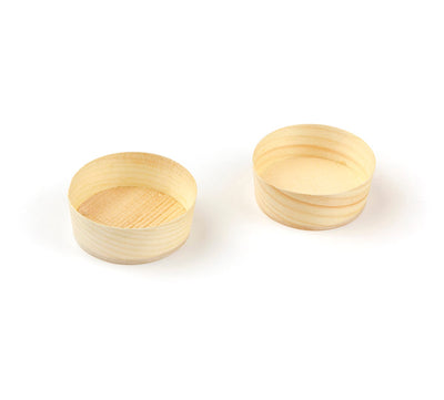Holzschälchen rund 3cl, ø 50 x H20 mm