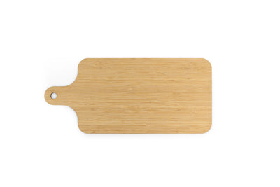 Servierplatte Bambus 400 x 180 x 2,5 mm