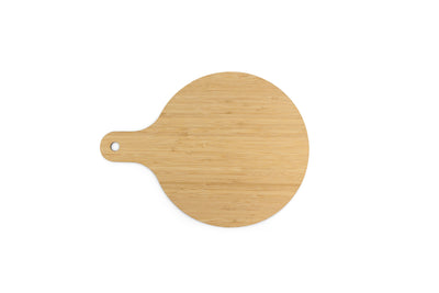 Servierplatte Bambus rund 350 x 260 x 2,5 mm