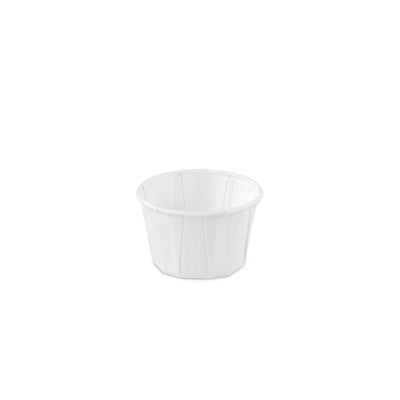 Papierschale rund weiß 2.0oz / 60ml ø 58 x h36mm
