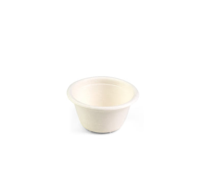 Senza suikerriet bakje rond 2oz / 6cl ø 62 x h32mm