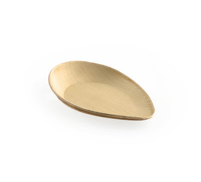 Palm Teller "oval point" 170 x 108 x ± H30/12 mm