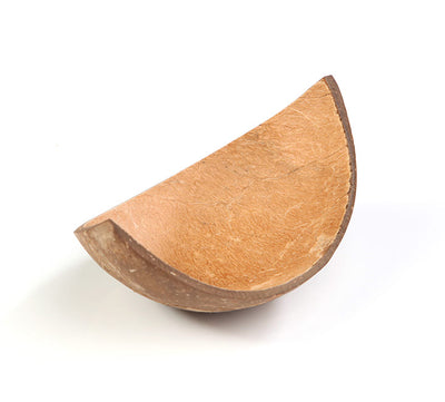 Kokosnussboot ca. 100 x 65 x H15/50 mm