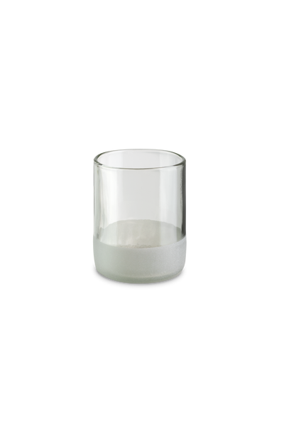Klares, mattiertes Glas, 25cl/8.5oz ø 7,4 x h9 cm