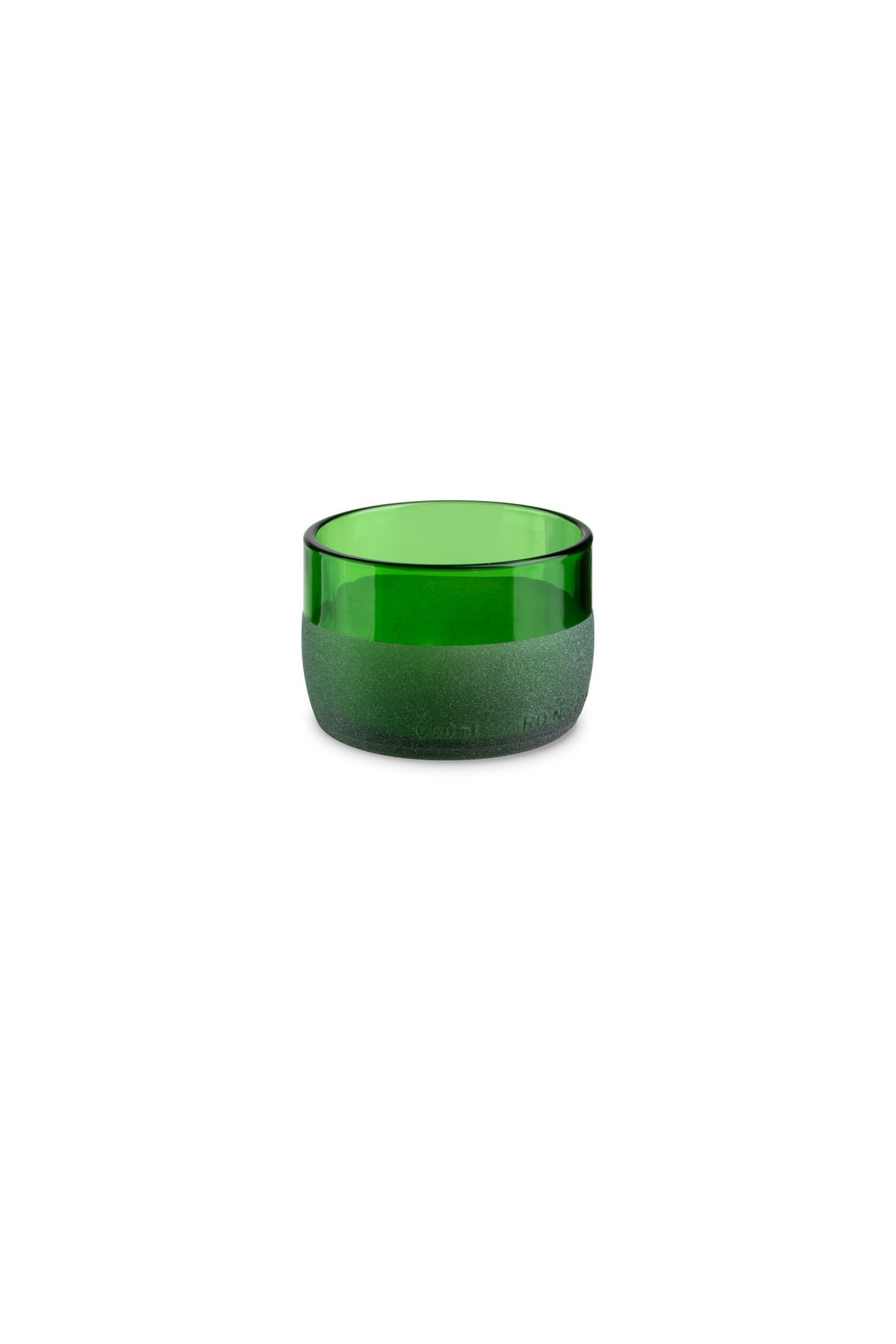 Iwas glas groen frosted, 12cl/4oz ø 7,4 x h5,1 cm