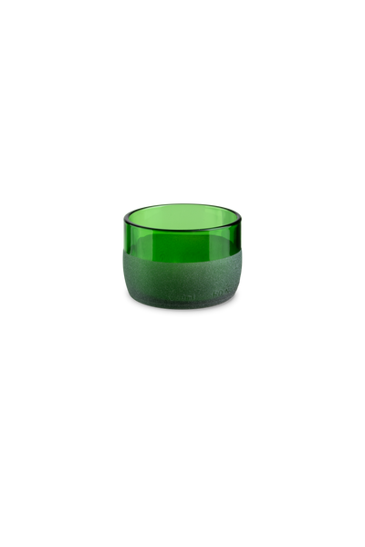 Iwas Glas, grün mattiert, 12cl/4oz, ø 7,4 x H5,1 cm
