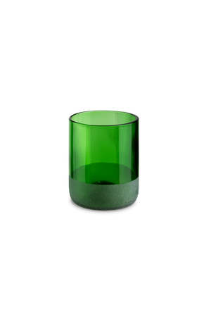 Iwas glas groen frosted, 25cl/8.5oz ø 7,4 x h9 cm