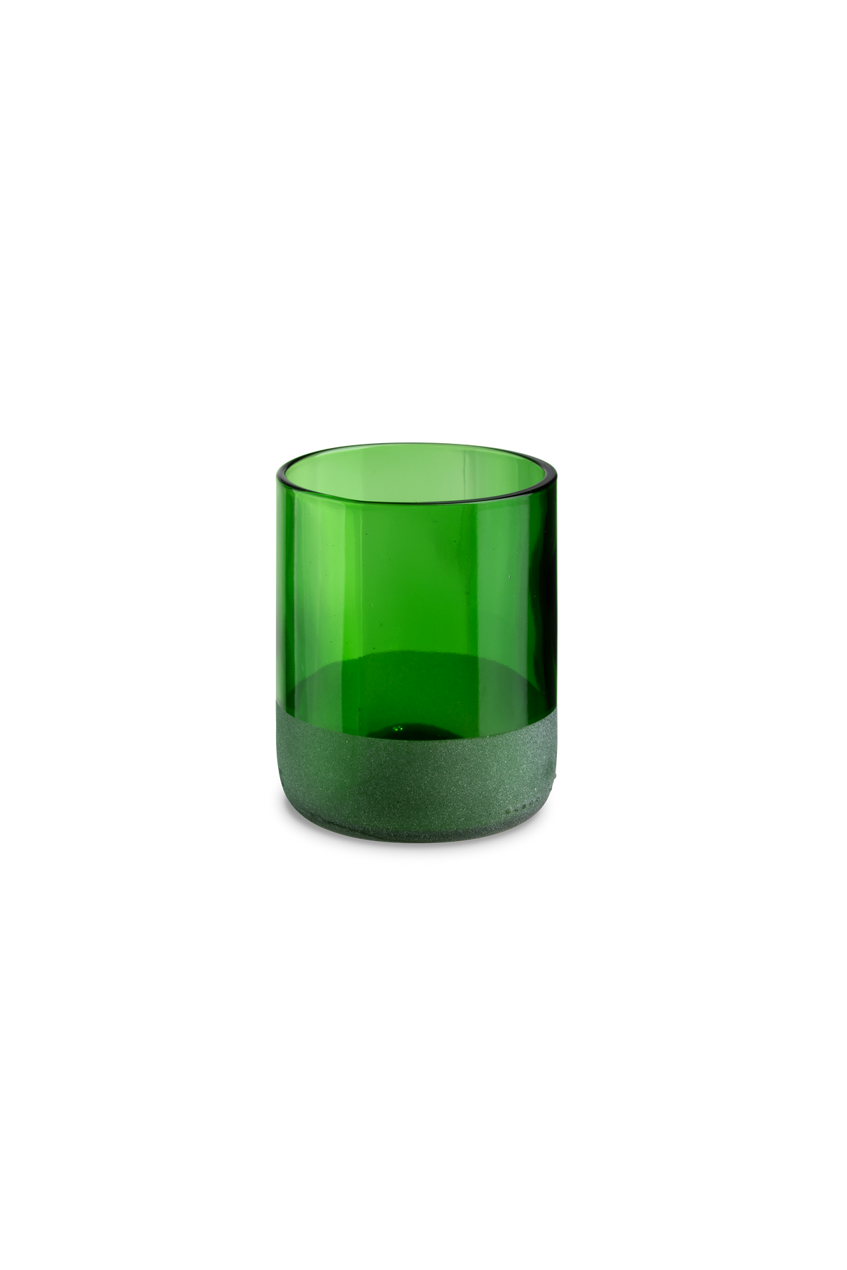 Iwas glas groen frosted, 25cl/8.5oz ø 7,4 x h9 cm