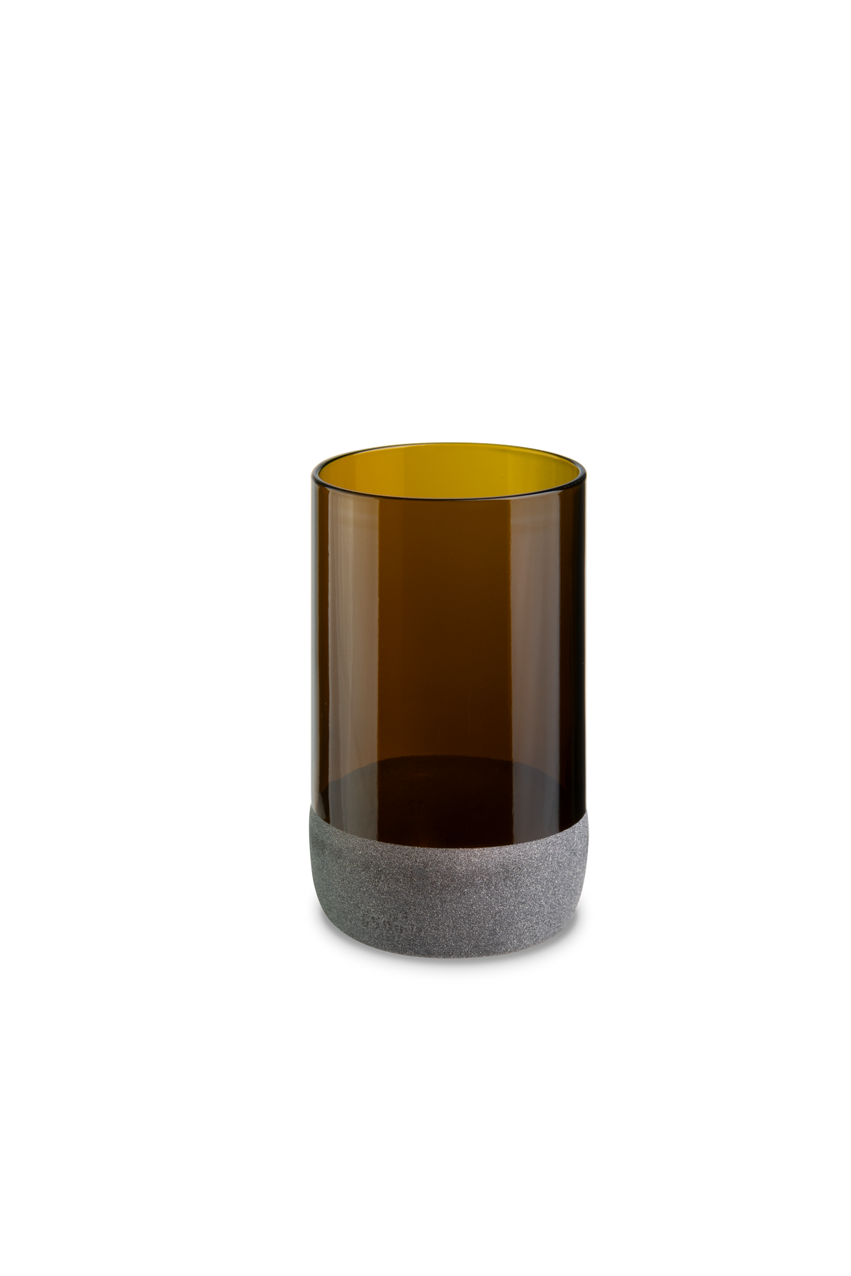 Iwas glas brons frosted, 35,5cl/12oz ø 7,4 x h12 cm
