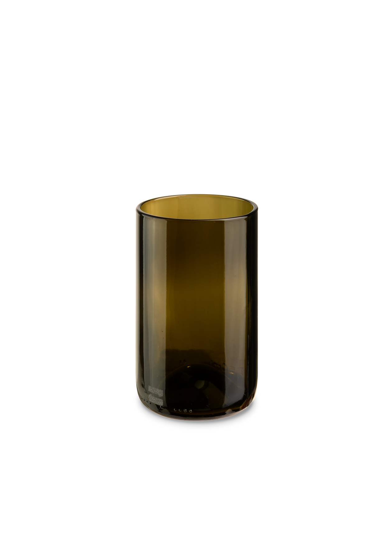 Iwas glas olijfgroen, 35,5cl/12oz ø 7,4 x h12 cm