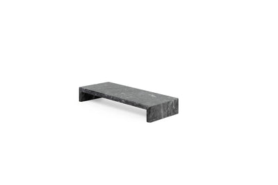 Servierplatte Marmor schwarz 25 x 12 x H4 cm