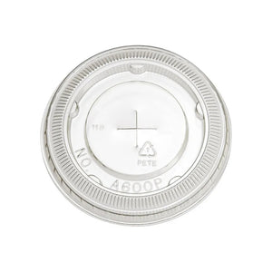 PET-Deckel flach ø78 mm – mit Kreuzschlitz