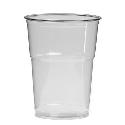 Unbedruckter Bierbecher PET Pulsar Tulpe 400 ml